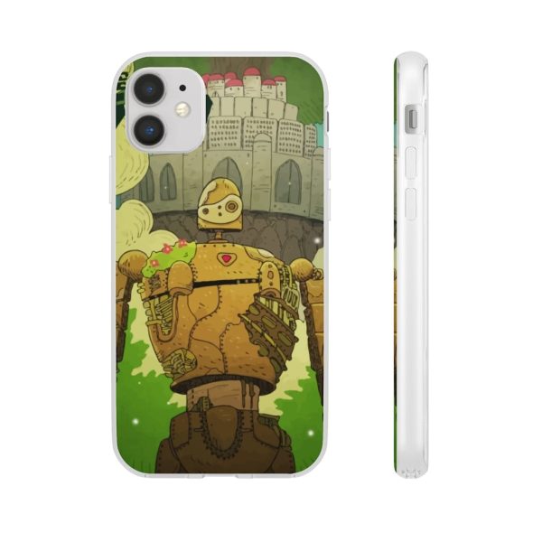 Laputa Castle In The Sky English Cast - Laputa Castle in the Sky Robot Warrior iPhone Cases-Accessories, Laputa Castle In The Sky English Cast, Laputa: Castle in the Sky, Phone Case