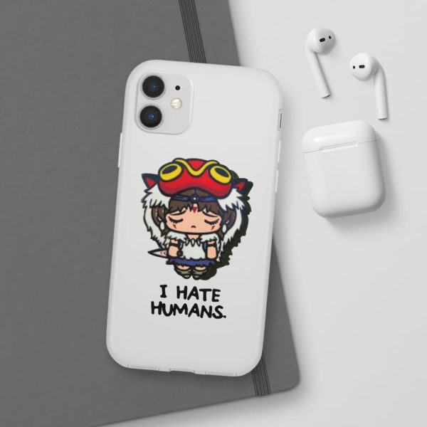 Princess Mononoke Showtimes - Princess Mononoke Chibi – I Hate Humans iPhone Cases-Accessories, Phone Case, princess mononoke, Princess Mononoke Showtimes