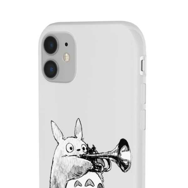 Mei My Neighbor Totoro - Totoro and the Trumpet iPhone Cases-Accessories, Mei My Neighbor Totoro, My Neighbor Totoro, Phone Case