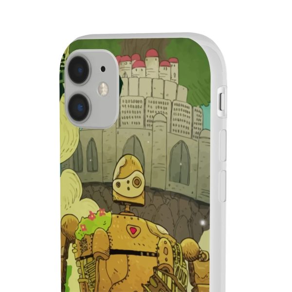 Laputa Castle In The Sky English Cast - Laputa Castle in the Sky Robot Warrior iPhone Cases-Accessories, Laputa Castle In The Sky English Cast, Laputa: Castle in the Sky, Phone Case