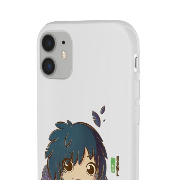 Howl's Moving Castle Calcifer - Howl’s Moving Castle – Howl Chibi iPhone Cases-Accessories, Howl's Moving Castle, Howl's Moving Castle Calcifer, Phone Case