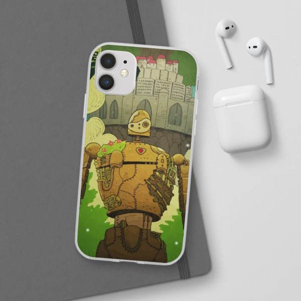 Laputa Castle In The Sky English Cast - Laputa Castle in the Sky Robot Warrior iPhone Cases-Accessories, Laputa Castle In The Sky English Cast, Laputa: Castle in the Sky, Phone Case