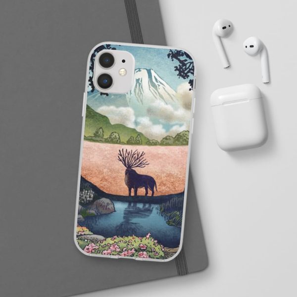 Princess Mononoke Princess - Princess Mononoke – Shishigami Day Time Landscape iPhone Cases-Accessories, Phone Case, princess mononoke, Princess Mononoke Princess