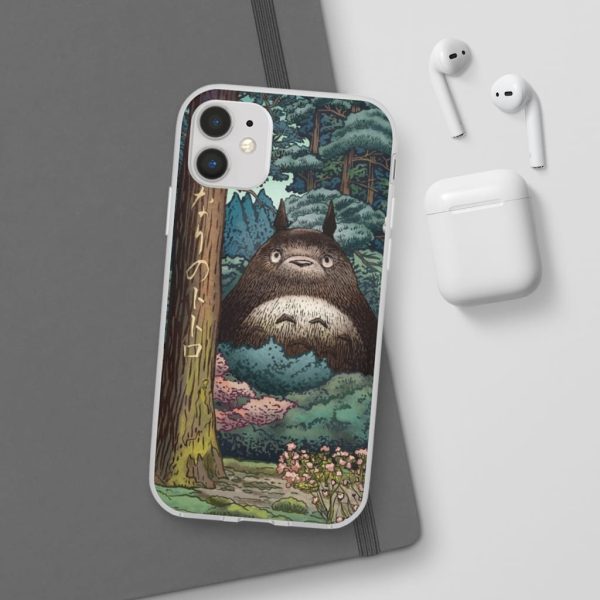 Blue Totoro - My Neighbor Totoro Forest Spirit iPhone Cases-Accessories, Blue Totoro, My Neighbor Totoro, Phone Case