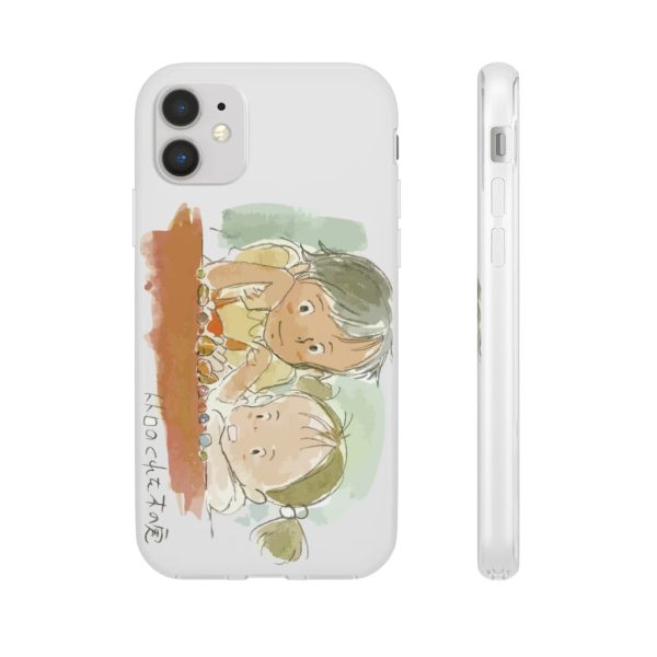 My Neighbor Totoro Japanese - My Neighbor Totoro – Mei & Satsuki Water Color iPhone Cases-Accessories, My Neighbor Totoro, My Neighbor Totoro Japanese, Phone Case