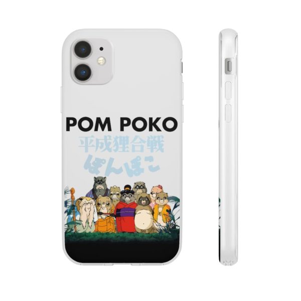 Pom Poko Poster Japanese iPhone Cases-Accessories, Phone Case, Pom Poko