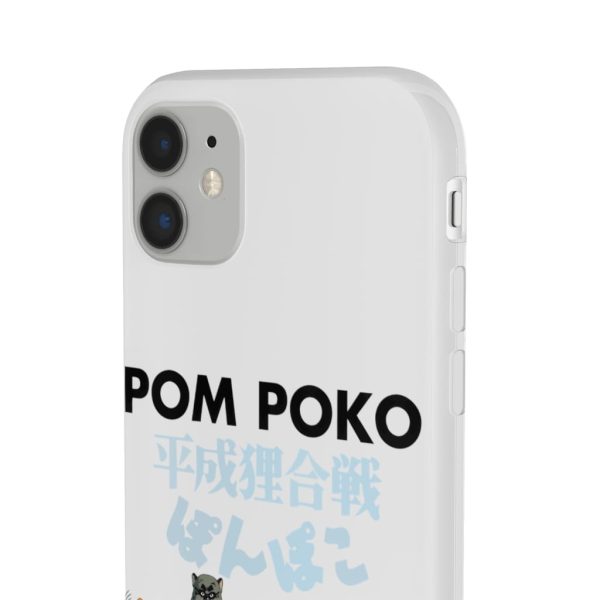 Pom Poko Poster Japanese iPhone Cases-Accessories, Phone Case, Pom Poko