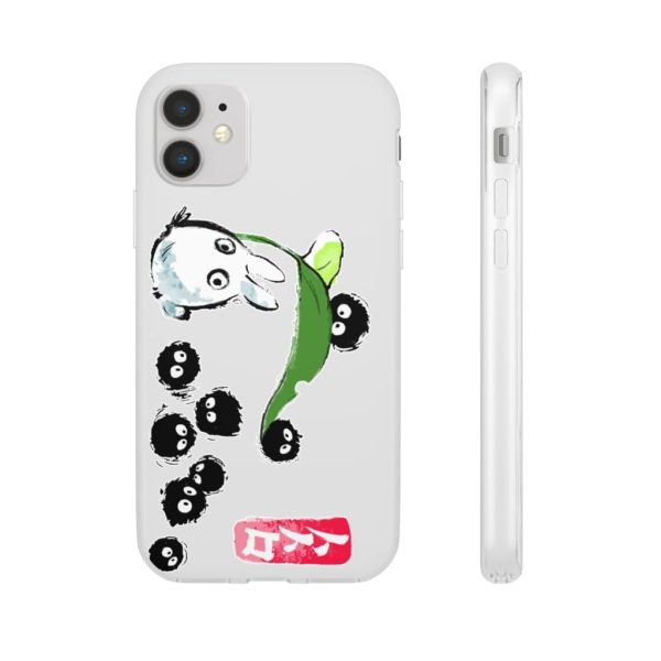 My Neighbor Totoro Satsuki - Mini Totoro and the Soot Balls iPhone Cases-Accessories, My Neighbor Totoro, My Neighbor Totoro Satsuki, Phone Case