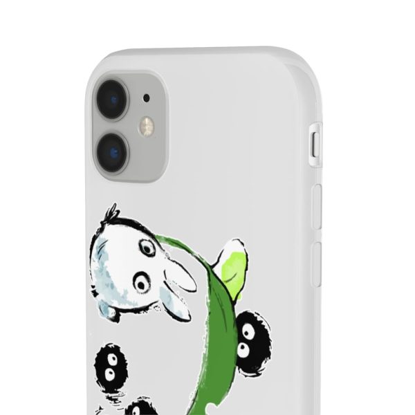 My Neighbor Totoro Satsuki - Mini Totoro and the Soot Balls iPhone Cases-Accessories, My Neighbor Totoro, My Neighbor Totoro Satsuki, Phone Case