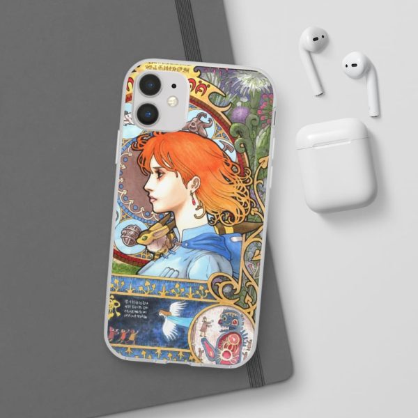 Nausicaa Portrait Art iPhone Cases-Accessories, Phone Case