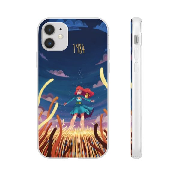 Nausicaa 1984 Illustration iPhone Cases-Accessories, Phone Case