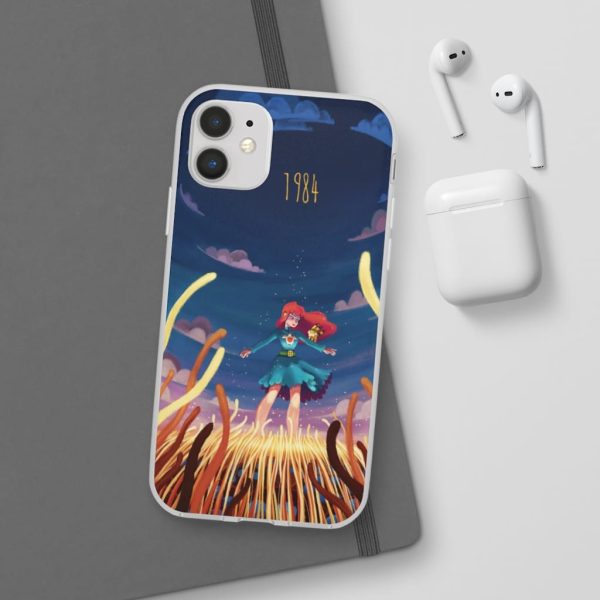 Nausicaa 1984 Illustration iPhone Cases-Accessories, Phone Case