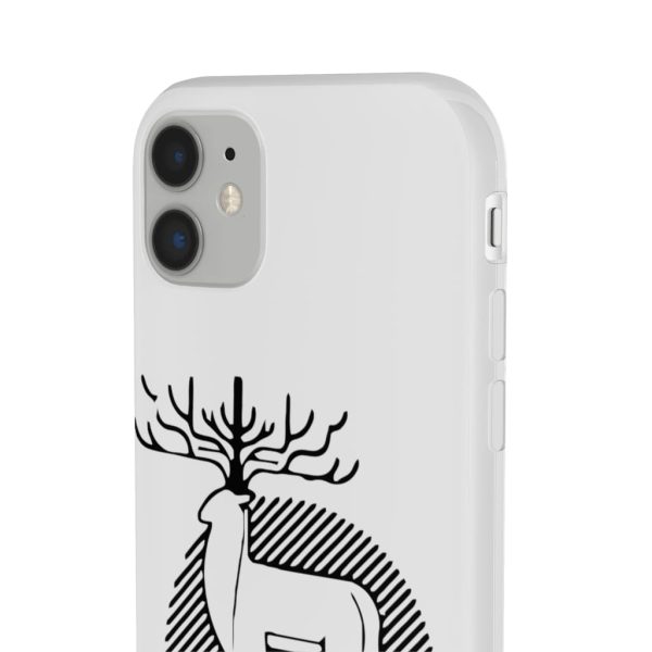 Princess Mononoke Mononoke Hime - Princess Mononoke – Shishigami Line Art iPhone Cases-Accessories, Phone Case, princess mononoke, Princess Mononoke Mononoke Hime