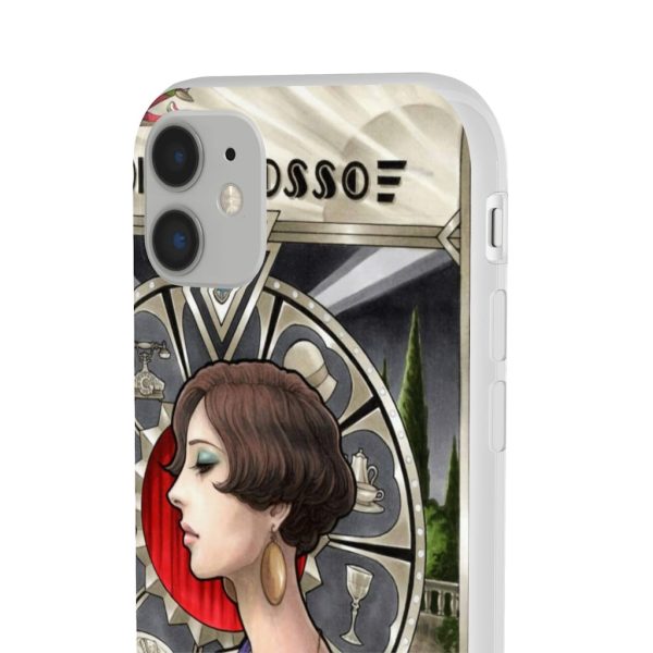 Porco Rosso Fiona Portrait Art iPhone Cases-Accessories, Phone Case, porco rosso