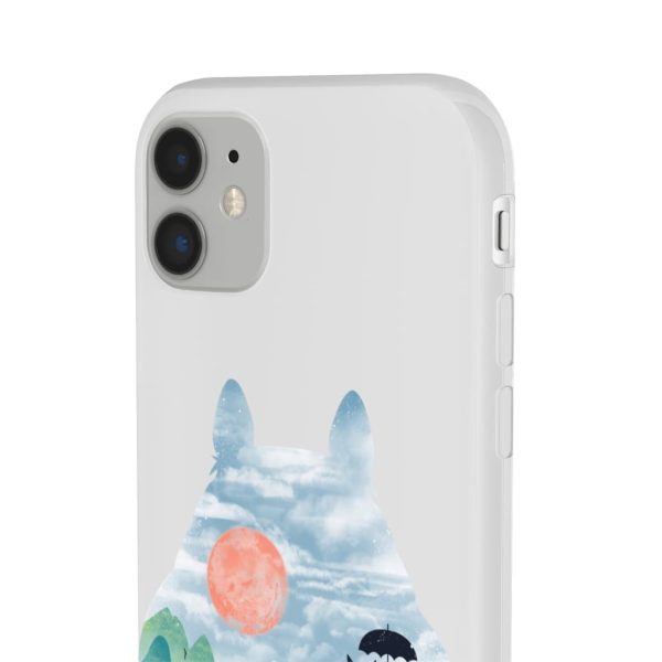 Characters From My Neighbor Totoro - Totoro on the Line Lanscape iPhone Cases-Accessories, Characters From My Neighbor Totoro, My Neighbor Totoro, Phone Case