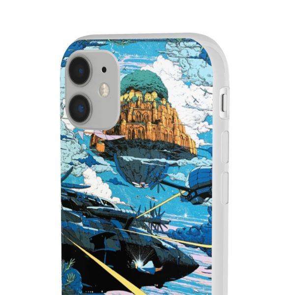 Laputa Castle In The Sky - Laputa: Castle In The Sky – War iPhone Cases-Accessories, Laputa: Castle in the Sky, Phone Case