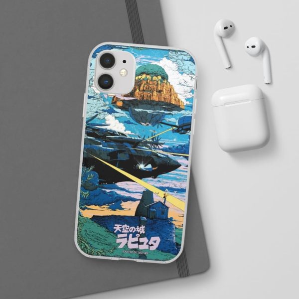 Laputa Castle In The Sky - Laputa: Castle In The Sky – War iPhone Cases-Accessories, Laputa: Castle in the Sky, Phone Case