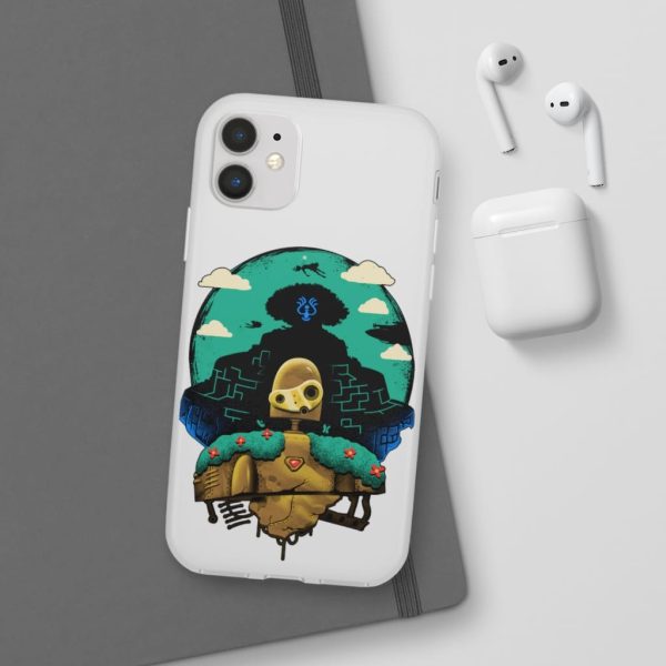 Laputa Castle In The Sky Book - Laputa: Castle in The Sky and Warrior Robot iPhone Cases-Accessories, Laputa Castle In The Sky Book, Laputa: Castle in the Sky, Phone Case