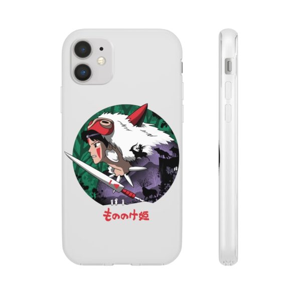 Where To Watch Princess Mononoke - Princess Mononoke’s Journey iPhone Cases-Accessories, Phone Case, princess mononoke, Where To Watch Princess Mononoke