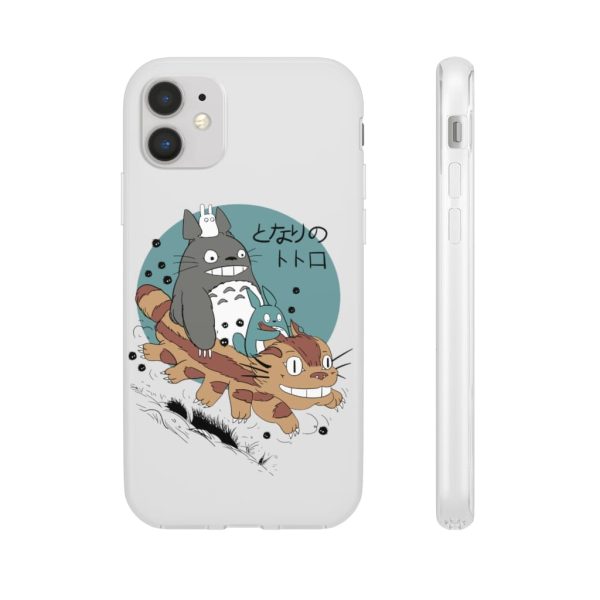 My Totoro - Totoro Riding Catbus iPhone Cases-Accessories, My Neighbor Totoro, My Totoro, Phone Case