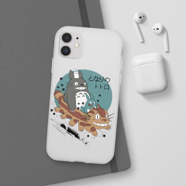 My Totoro - Totoro Riding Catbus iPhone Cases-Accessories, My Neighbor Totoro, My Totoro, Phone Case