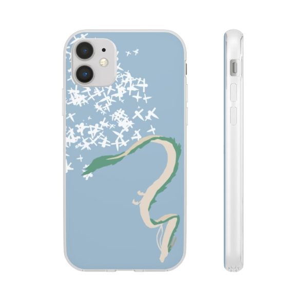 Lin Spirited Away - Spirited Away –  Flying Haku Dragon iPhone Cases-Accessories, Lin Spirited Away, Phone Case, Spirited Away