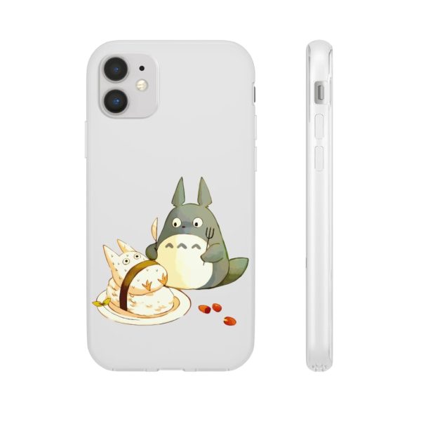 My Neighbor Totoro Characters - Totoro Sushi iPhone Cases-Accessories, My Neighbor Totoro, My Neighbor Totoro Characters, Phone Case