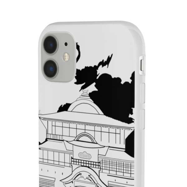 Spirited Away English Actors - Spirited Away Bathhouse illustrated Graphic iPhone Cases-Accessories, Phone Case, Spirited Away, Spirited Away English Actors