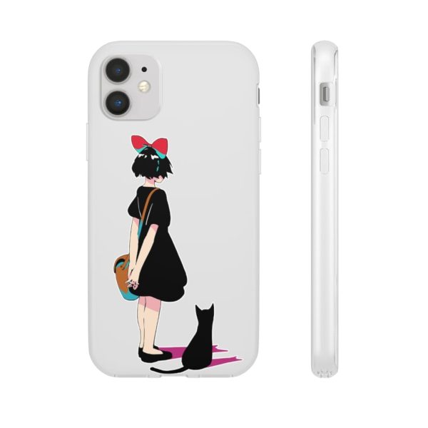 Kiki's Delivery Service Cosplay - Kiki and Jiji Color Art iPhone Cases-Accessories, Kiki's Delivery Service, Kiki's Delivery Service Cosplay, Phone Case