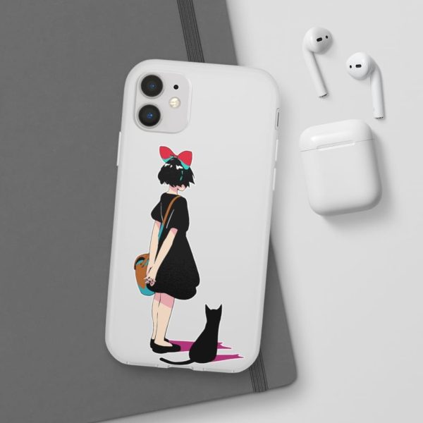 Kiki's Delivery Service Cosplay - Kiki and Jiji Color Art iPhone Cases-Accessories, Kiki's Delivery Service, Kiki's Delivery Service Cosplay, Phone Case