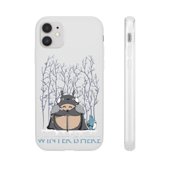 Totoro Poster - Totoro Game of Throne Winter is Here iPhone Cases-Accessories, My Neighbor Totoro, Phone Case, Totoro Poster