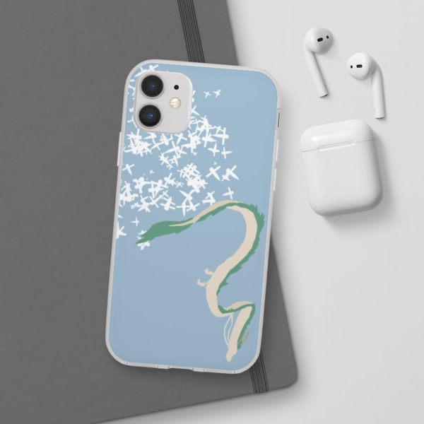 Lin Spirited Away - Spirited Away –  Flying Haku Dragon iPhone Cases-Accessories, Lin Spirited Away, Phone Case, Spirited Away