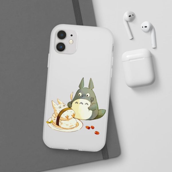 My Neighbor Totoro Characters - Totoro Sushi iPhone Cases-Accessories, My Neighbor Totoro, My Neighbor Totoro Characters, Phone Case