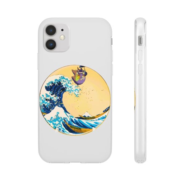 Totoro Anime - Totoro On The Waves iPhone Cases-Accessories, My Neighbor Totoro, Phone Case, Totoro Anime