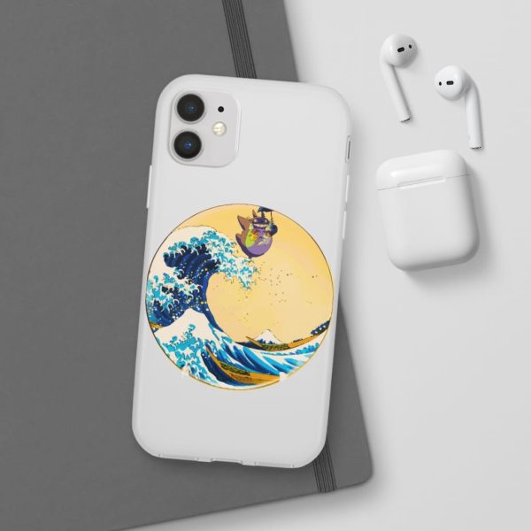 Totoro Anime - Totoro On The Waves iPhone Cases-Accessories, My Neighbor Totoro, Phone Case, Totoro Anime