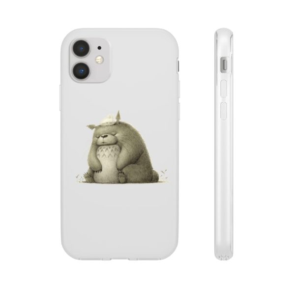 Tom Totoro Concrete Atlantic City - The Fluffy Totoro iPhone Cases-Accessories, My Neighbor Totoro, Phone Case, Tom Totoro Concrete Atlantic City