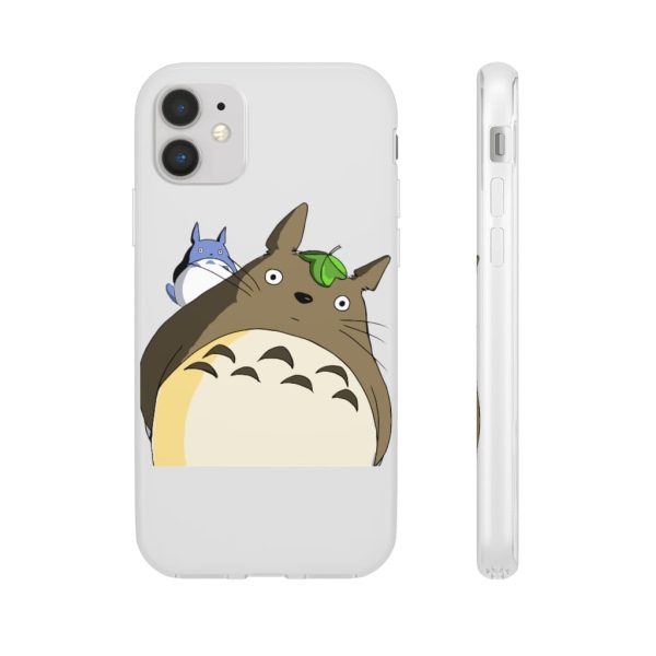 Totoro Plushie - The Curious Totoro iPhone Cases-Accessories, My Neighbor Totoro, Phone Case, Totoro Plushie