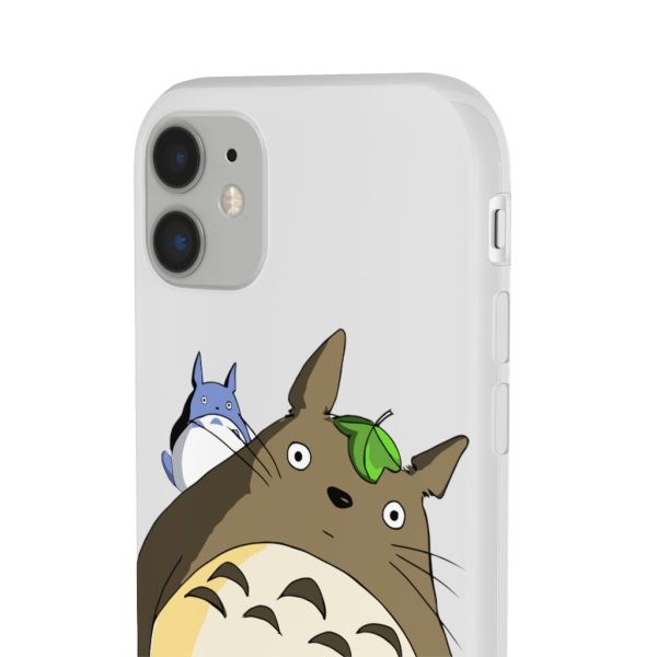 Totoro Plushie - The Curious Totoro iPhone Cases-Accessories, My Neighbor Totoro, Phone Case, Totoro Plushie