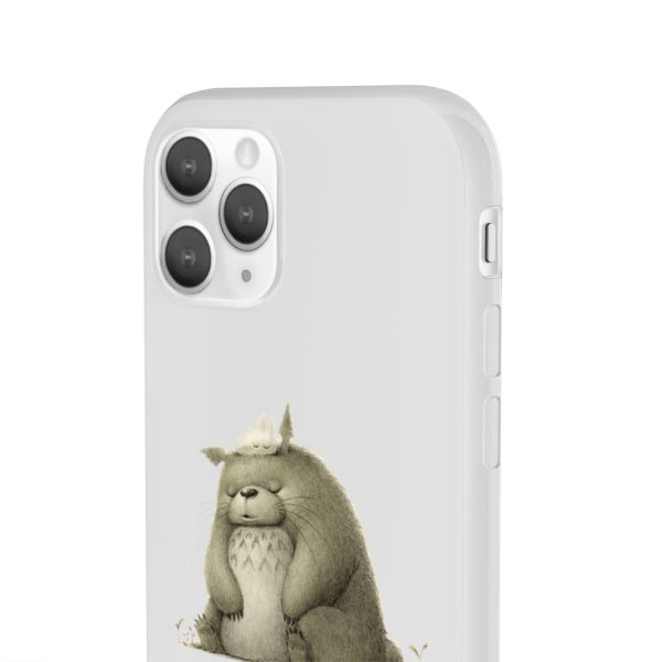 Tom Totoro Concrete Atlantic City - The Fluffy Totoro iPhone Cases-Accessories, My Neighbor Totoro, Phone Case, Tom Totoro Concrete Atlantic City