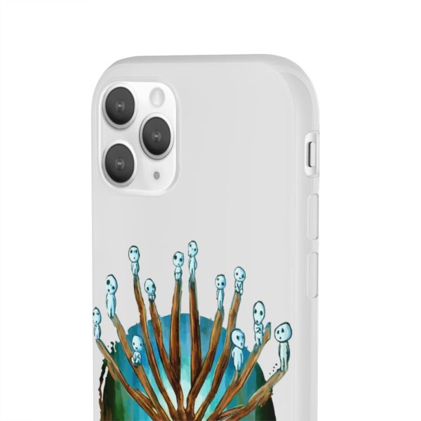 Studio Ghibli Films Princess Mononoke - Princess Mononoke – Shishigami and The Tree Spirit iPhone Cases-Accessories, Phone Case, princess mononoke, Studio Ghibli Films Princess Mononoke