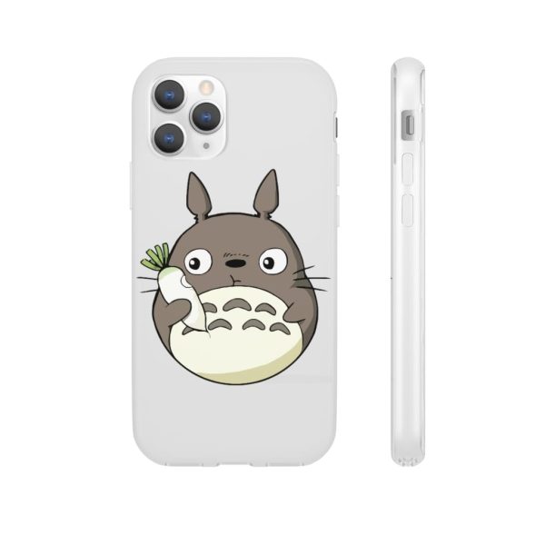 My Neighbor Totoro - Totoro Eating Turnip iPhone Cases-Accessories, My Neighbor Totoro, Phone Case