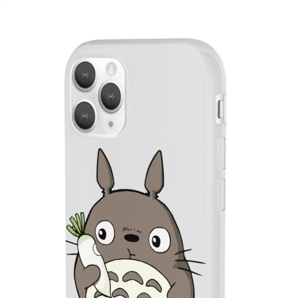 My Neighbor Totoro - Totoro Eating Turnip iPhone Cases-Accessories, My Neighbor Totoro, Phone Case