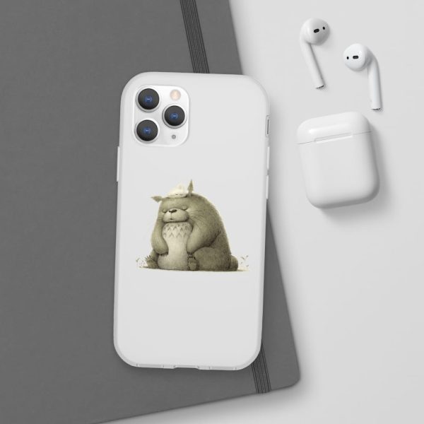 Tom Totoro Concrete Atlantic City - The Fluffy Totoro iPhone Cases-Accessories, My Neighbor Totoro, Phone Case, Tom Totoro Concrete Atlantic City