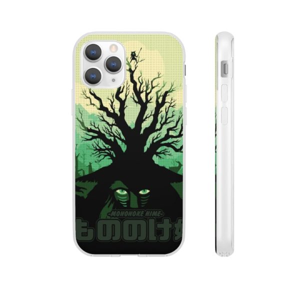 Princess Mononoke Poster - Princess Mononoke – Forest Spirit iPhone Cases-Accessories, Phone Case, princess mononoke, Princess Mononoke Poster