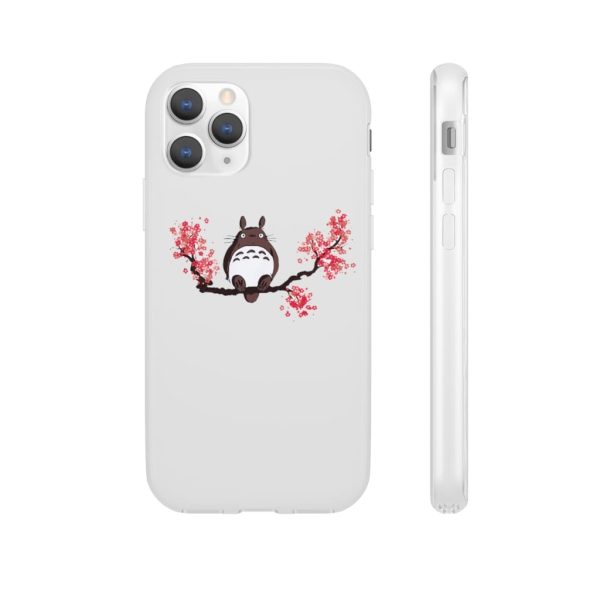 My Neighbor Totoro Japanese - Totoro and Sakura iPhone Cases-Accessories, My Neighbor Totoro, My Neighbor Totoro Japanese, Phone Case