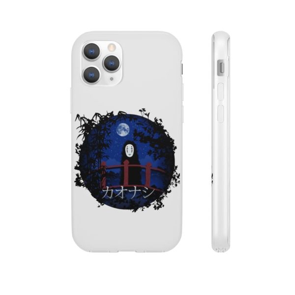 Spirited Away Live' - Spirited Away Kaonashi No Face by the blue Moon iPhone Cases-Accessories, Characters Spirited Away, kaonashi, no face, Phone Case, Spirited Away, Spirited Away Live