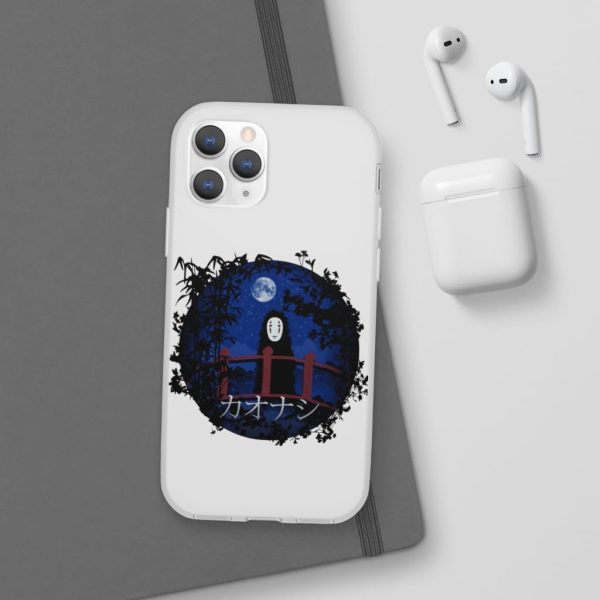Spirited Away Live' - Spirited Away Kaonashi No Face by the blue Moon iPhone Cases-Accessories, Characters Spirited Away, kaonashi, no face, Phone Case, Spirited Away, Spirited Away Live