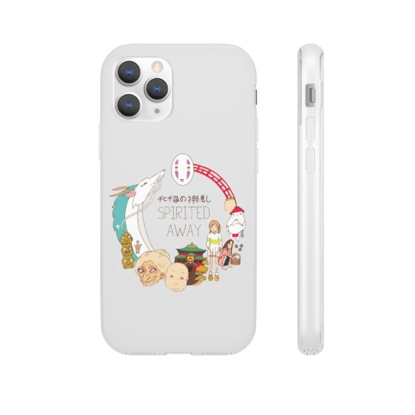 Spirited Away Sen To Chihiro No Kamikakushi - Spirited Away Compilation Characters iPhone Cases-Accessories, Phone Case, Spirited Away, Spirited Away Sen To Chihiro No Kamikakushi