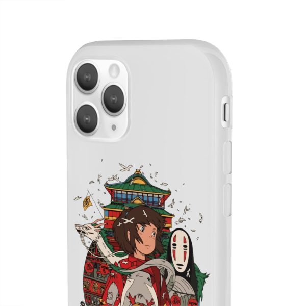 Spirited Away Poster - Spirited Away – Sen and Friends iPhone Cases-Accessories, kaonashi, no face, Phone Case, Spirited Away, Spirited Away Poster