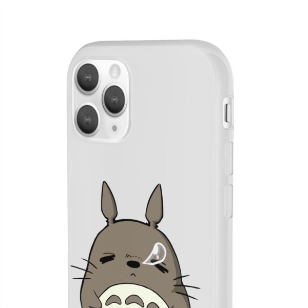 Totoro Umbrella - Sleepy Totoro iPhone Cases-Accessories, My Neighbor Totoro, Phone Case, Totoro Umbrella